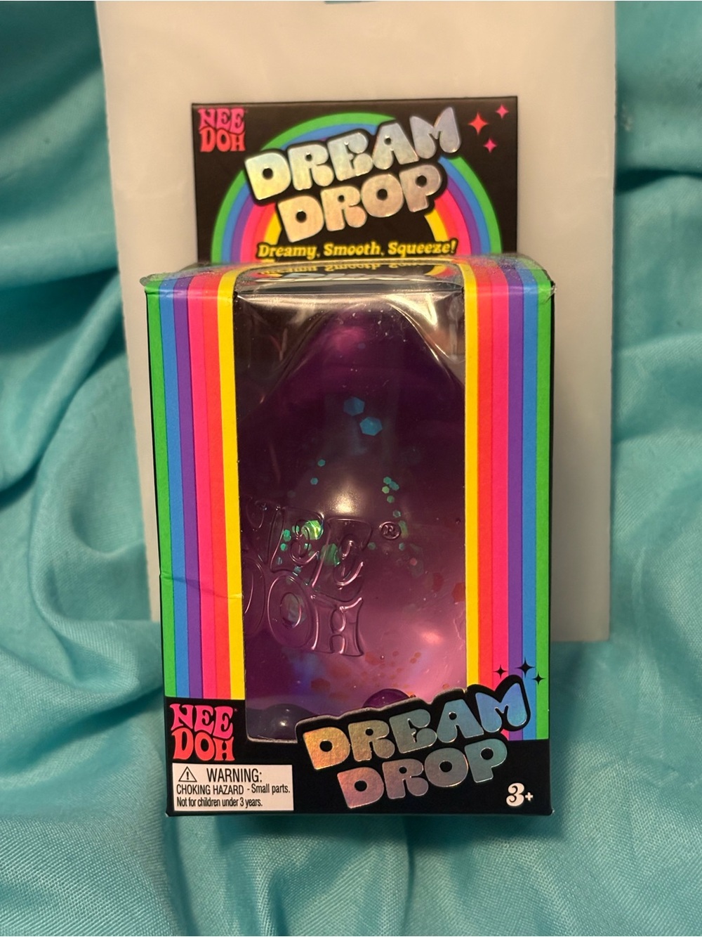 NeeDoh Dream Drop Squeeze Toy - Purple